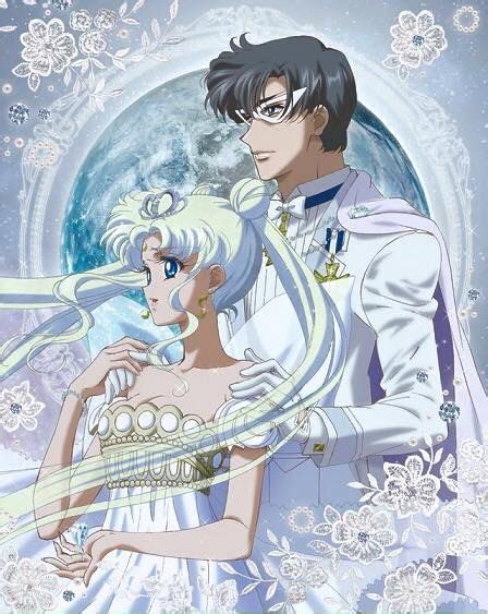 King endymion wears a similar outfit to his in the manga and anime. Neo Queen Serenity and King Endymion from Sailor Moon ...
