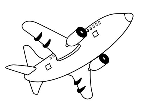 Dibujos Para Colorear Y Pintar Avion Imagui
