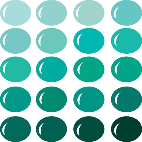 Invue Color Palette Shades Of Teal Pazzles Craft Room