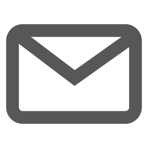 800 x 801 8 0. Email outline icon - Transparent PNG & SVG vector file