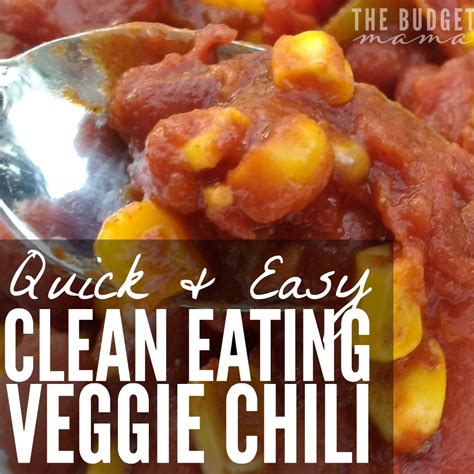 Quick And Easy Clean Eating Veggie Chili Jessi Fearon