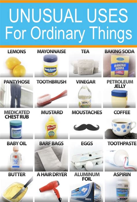 Unusual Uses For 24 Ordinary Things Homestead And Survival