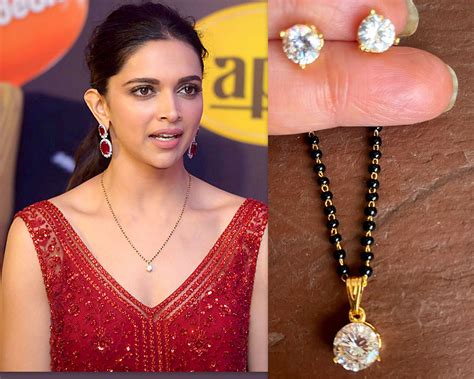Very High Quality Cz Delicate Mangalsutra With Gold Plating And Rhodium