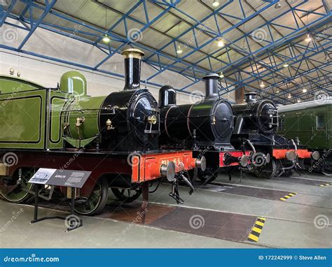 Vintage Steam Locomotives National Railway Museum York England