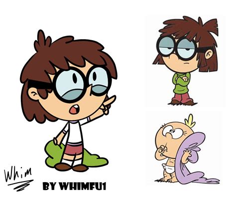 Combined Roommates Lisa And Lily Loud House By Whimfu1 On Deviantart