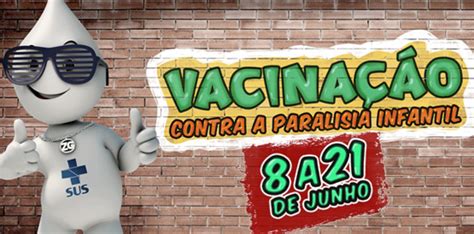 lançamento da campanha de vacinação contra pólio acontece nesta sexta feira 07 governo do