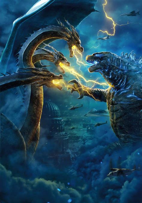 Monster movie sequel is muddled, violent, overly long. Godzilla: King of the Monsters (2019) textless by ...