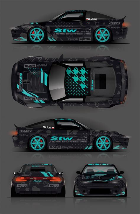 Livery Graphics Car Wrap Racing Car Design