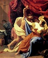 Tarquin and Lucretia Painting by Simon Vouet