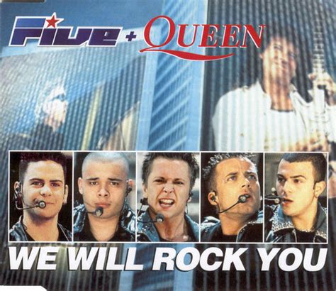 #queenthegreatest #queen #wewillrockyouclick here to buy the dvd with this video at the. Five + Queen - We Will Rock You (2000, CD) | Discogs