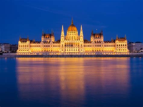 Parliament Building In Budapest Hungary Parliament And Reflections In