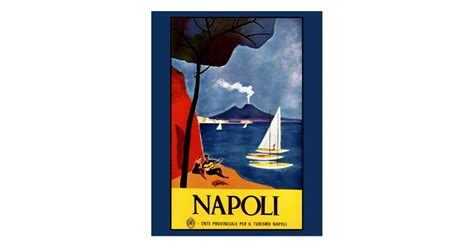Vintage Napoli Naples Italy Postcard Zazzle