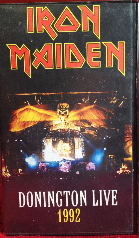 Iron Maiden - Donington Live 1992 (1996, VHS) | Discogs