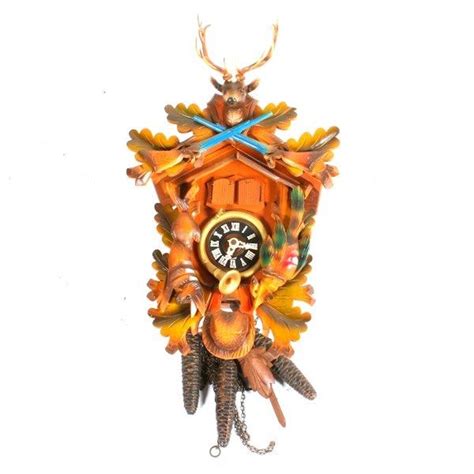Vintage German Bachmaier And Klemmer Wooden Cuckoo Clock Ebth