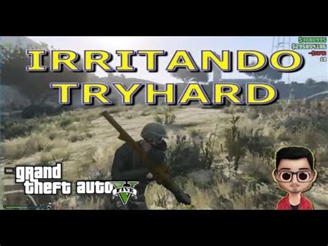 GTAV ONLINE PS4 COMO IRRITAR UM TRYHARD NO X1 YouTube