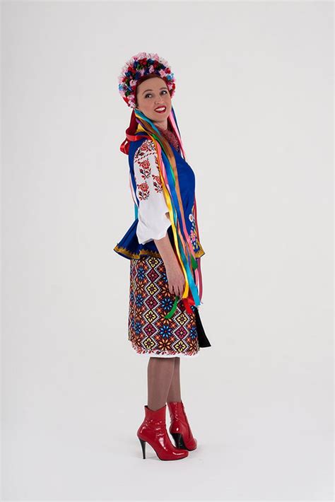 Ukrainian Folk Costume For Women Ukrainian Dance Еthnic Costume