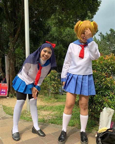 Trash On Instagram “pop Team Epic Cosplay On Day2 Of Cf Popteamepic Popuko Pipimi ポプテピ
