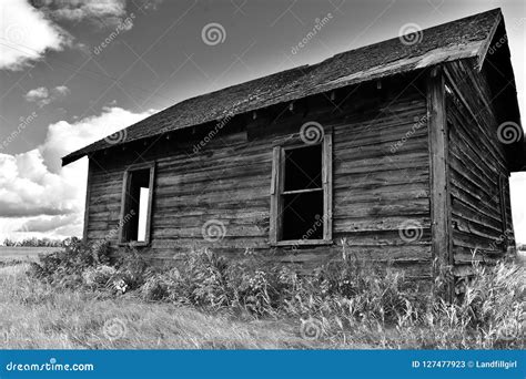 Old Abandoned Farm House Stock Image Image Of Farm 127477923