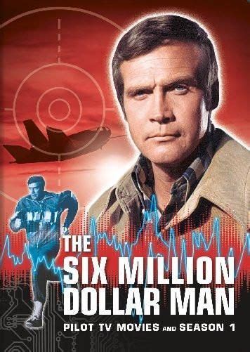 The Six Million Dollar Man Poster Metal Sign Wall Art 8in X 12in 12