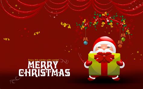 Merry Christmas Wallpapers Red Free Download Pixelstalknet