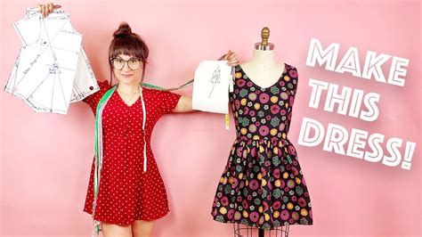How To Make Your Own Dress And Dress Pattern For Beginners Sew