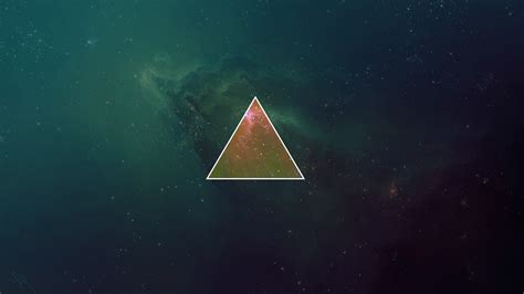 Triangle Abstract Minimalism Penrose Triangle Wallpapers Hd