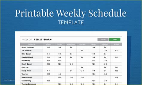 12 Hour Work Schedule Template Free Of Employee Scheduling Example 24 7