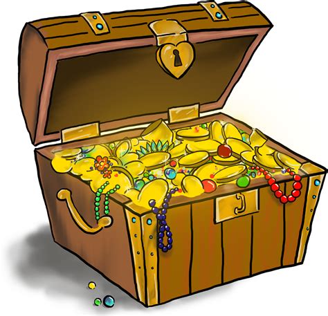 Treasure Chest Png Transparent Image Download Size 1024x989px