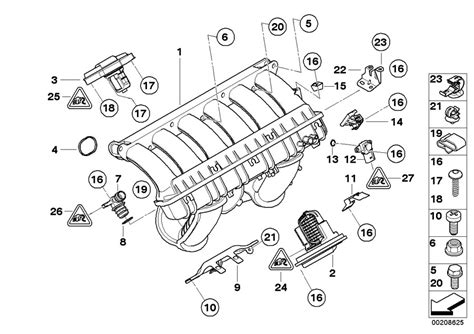 Bmw 325i wiring diagram automotive wiring schematic. BMW 325i Intake manifold. System, Engine - 11617559524 | BMW, Stratham NH