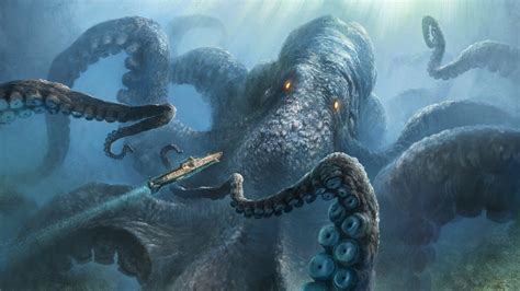 El Kraken Una Criatura Marina MitolÓgica