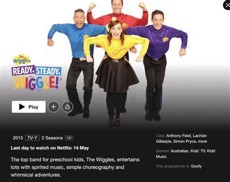 The Wiggles Leaving Netflix In May 2022 Whats On Netflix