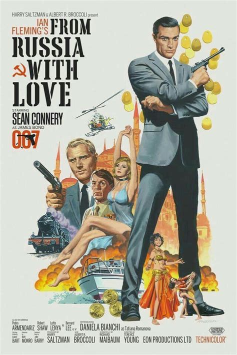 Bond From Russia With Love In James Bond Movies James Bond Movie Posters Bond Movies