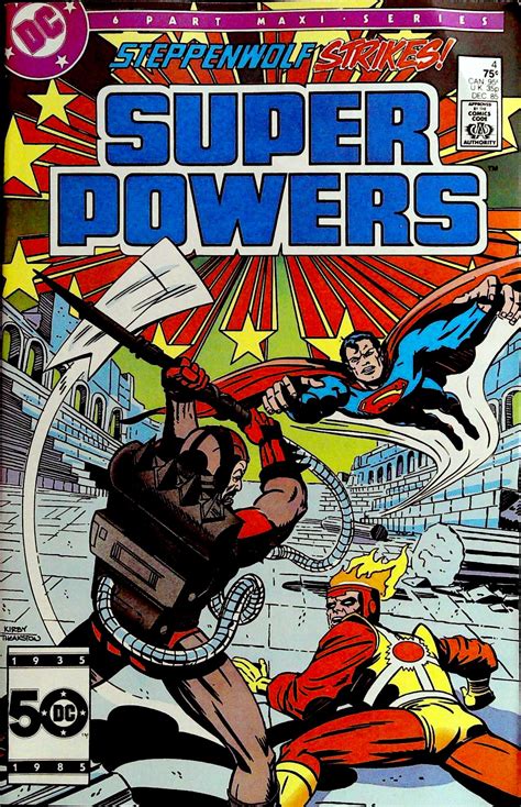 Super Powers 4 1985 Comic Books Copper Age Dc Comics Hipcomic