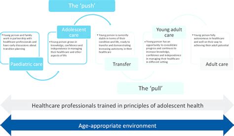 Transition Process From Paediatric To Adult Care The Push And Pull