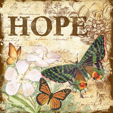 Hope And Butterflies Digital Art By Jean Plout Pixels
