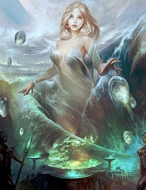 Image Result For Doris Goddess Of The Sea Fantasy Art Fantasy Mythology