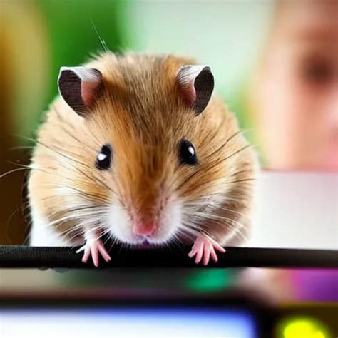 Hamster Playing Computer Hamster In Gaming Stable Diffusion Openart