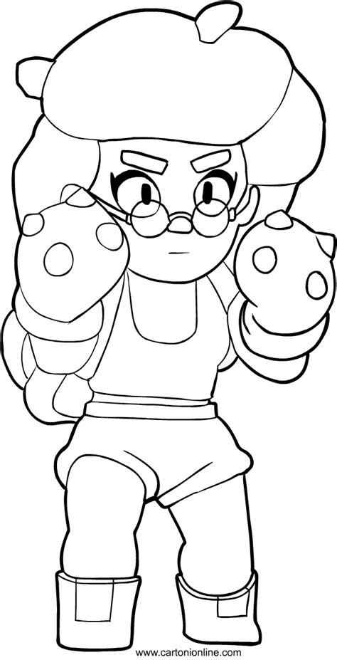 Dibujos Para Colorear De Brawl Stars Rosa Dibujos Para Colorear Y