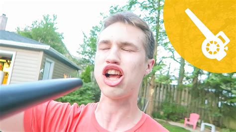Leaf Blower To The Face Thepfledpfam Youtube
