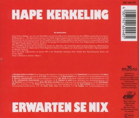 Erwarten Se Nix 1 Audio Cd Von Hape Kerkeling Hörbücher Portofrei Bei Bücherde