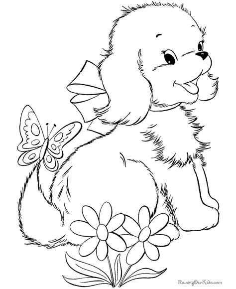 King charles dog patterns davlin publishing adultcoloring … from puppy. printable Cute Puppy Coloring Pages | Dog and Puppy ...