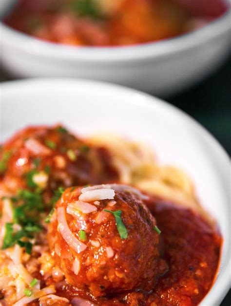 Spaghetti Squash And Homemade Meatballs