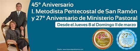 Diseño De Imagen Corporativa Para 27° Aniversario Ministerio Pastoral Y