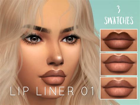 The Sims Resource Luscious Lip Kit