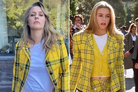 Alicia Silverstone Recreates Her Clueless Character Chers Iconic Scene