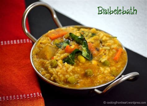 Bisibelebath Karnataka Special Easy Lunch Ideas Cooking From Heart