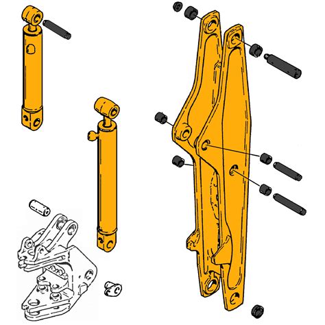 Case 580sk Backhoe Boom Parts Hw Part Store