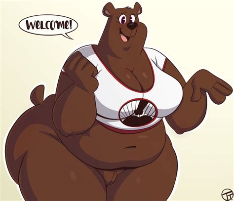 Rule 34 Bear Big Ass Big Belly Big Breasts Big Butt Breasts Brown Fur Chubby Chubby Female