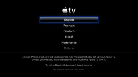 How To Set Up Your Apple Tv Using An Ios Device Apple Gazette