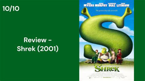 Review Shrek 2001 By Thephilshow2021 On Deviantart